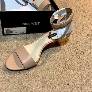 Brand New Nine West “leisa Ankle Strap Sandal”